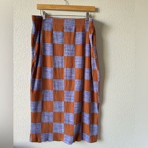 Ascot & Hart checkered skirt